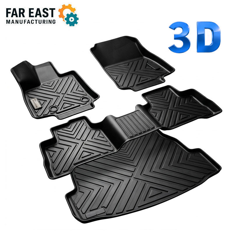 3D-TPE-Auto-Fußmatten